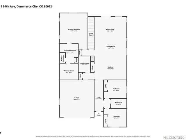 18096 E 99th Avenue Commerce City, CO 80022