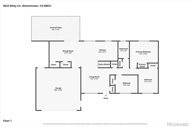 8524 Wiley Circle Westminster, CO 80031