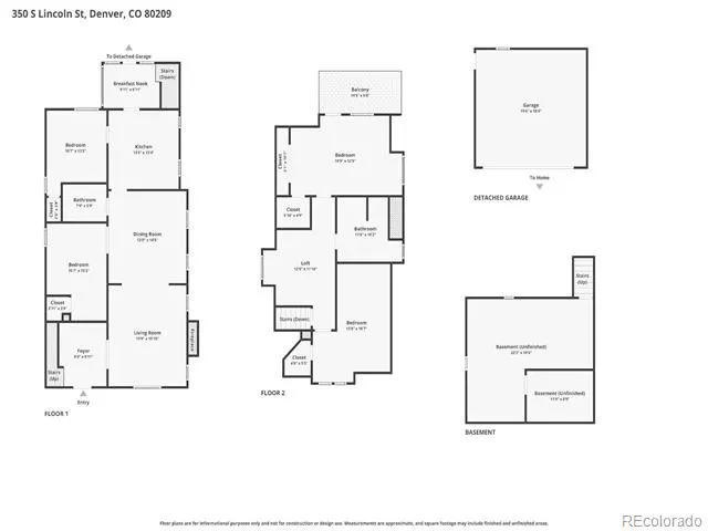 350 S Lincoln Street Denver, CO 80209
