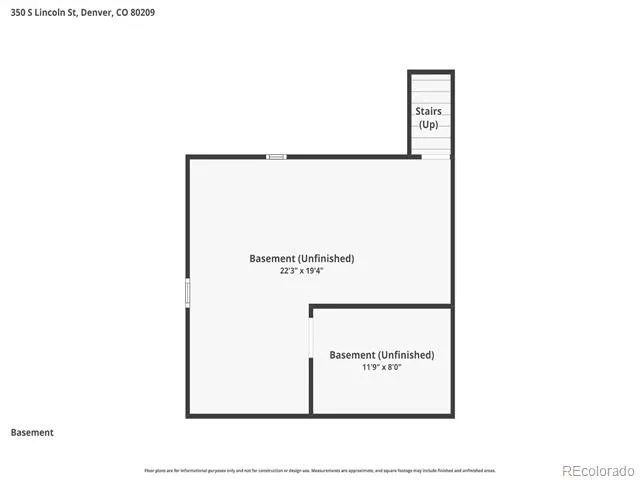 350 S Lincoln Street Denver, CO 80209