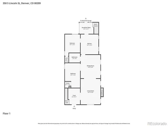 350 S Lincoln Street Denver, CO 80209