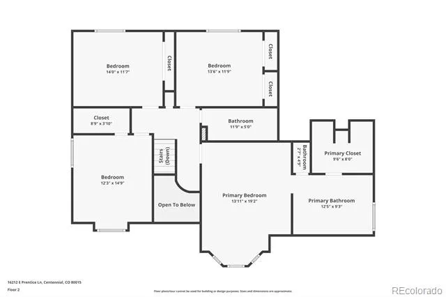 16212 E Prentice Lane Aurora, CO 80015