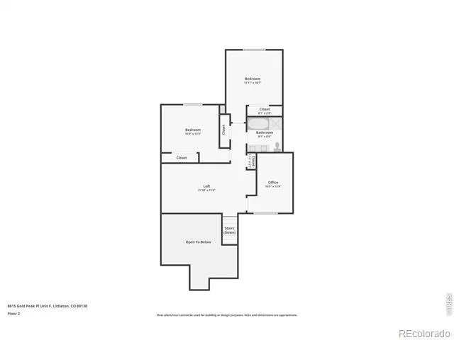 8615 Gold Peak Place ##F Highlands Ranch, CO 80130
