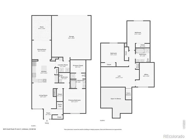 8615 Gold Peak Place ##F Highlands Ranch, CO 80130