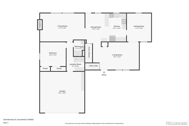 1345 Aberdeen Drive Broomfield, CO 80020