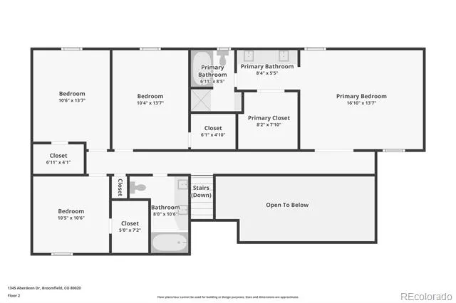 1345 Aberdeen Drive Broomfield, CO 80020