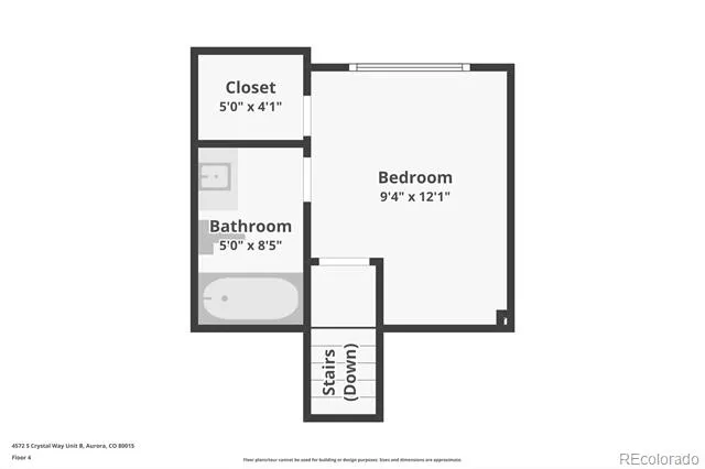4572 S Crystal Way #B Aurora, CO 80015