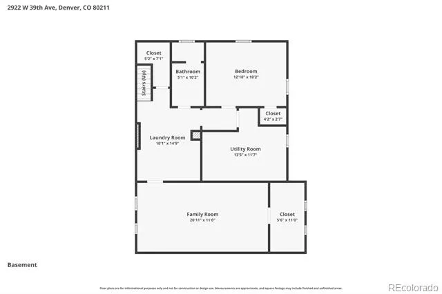 2922 W 39th Avenue Denver, CO 80211