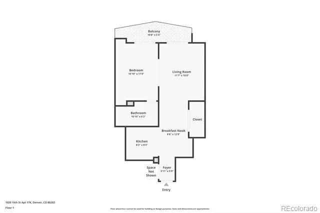 1020 15th Street #17K Denver, CO 80202