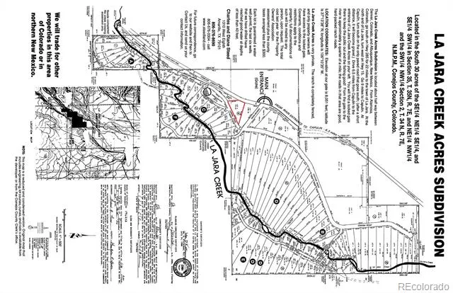 Lot 2 Canyon Road Capulin, CO 81124
