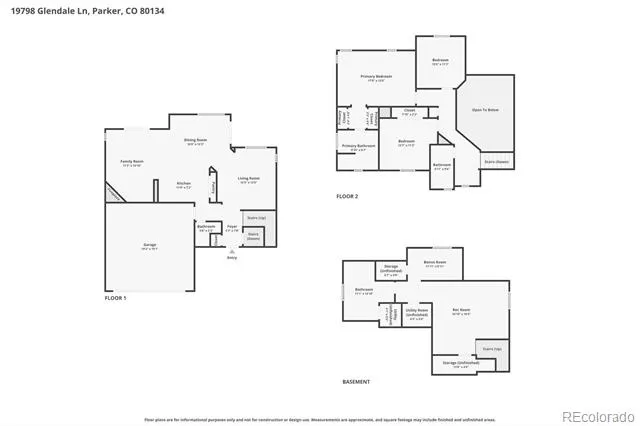 19798 Glendale Lane Parker, CO 80134