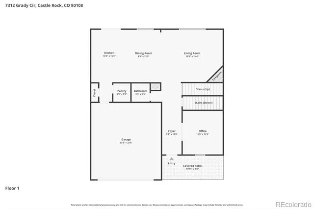 7312 Grady Circle Castle Rock, CO 80108