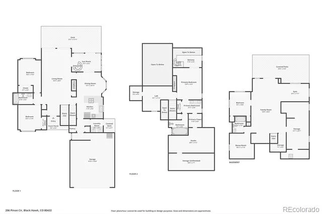 206 Pinon Circle Black Hawk, CO 80422
