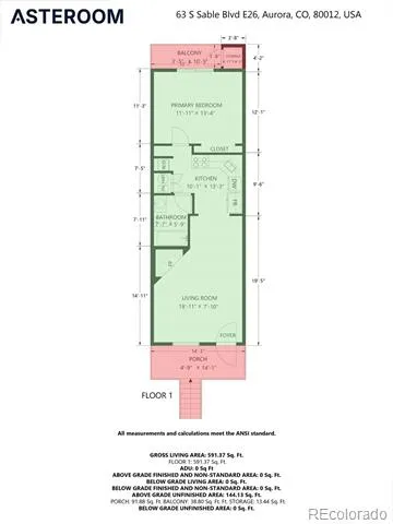 63 S Sable Boulevard #E26 Aurora, CO 80012
