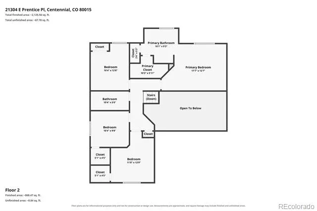 21304 E Prentice Place Centennial, CO 80015