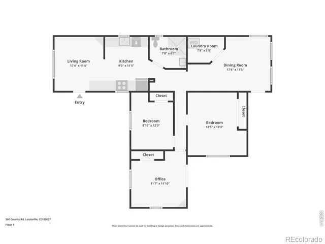 360 County Road Louisville, CO 80027