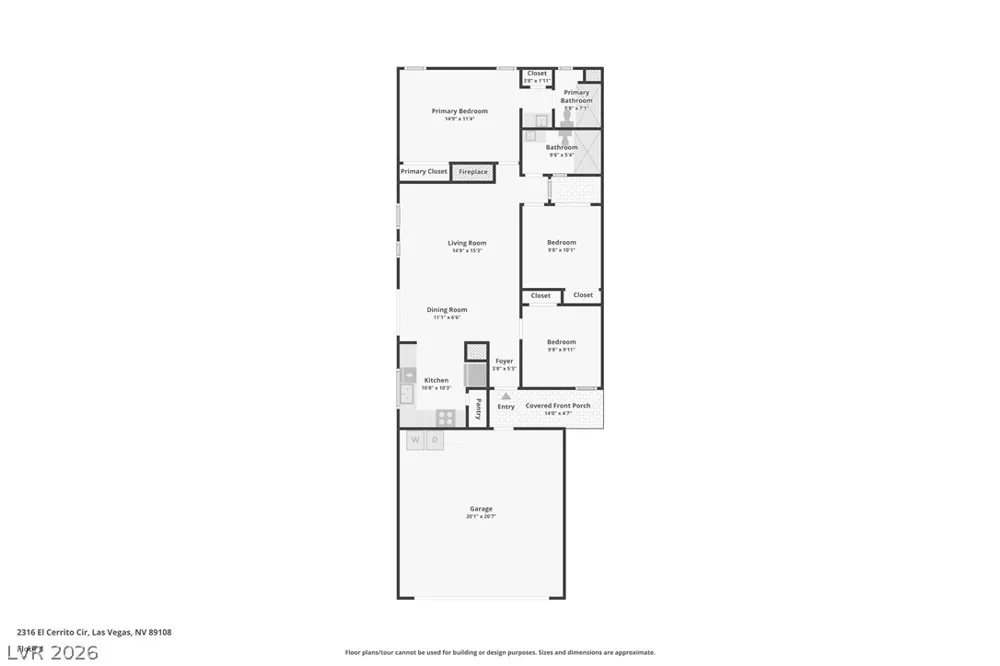 2316 El Cerrito Circle Las Vegas, NV 89108