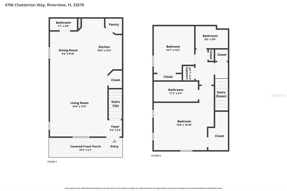 4706 CHATTERTON WAY Riverview, FL 33578