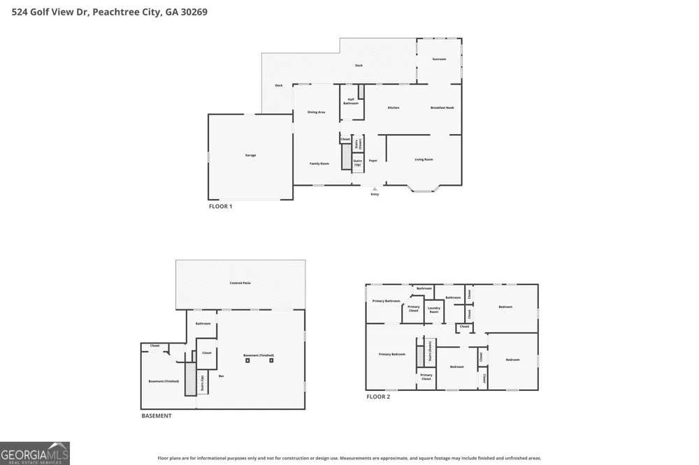 524 Golfview Dr Peachtree City, GA 30269