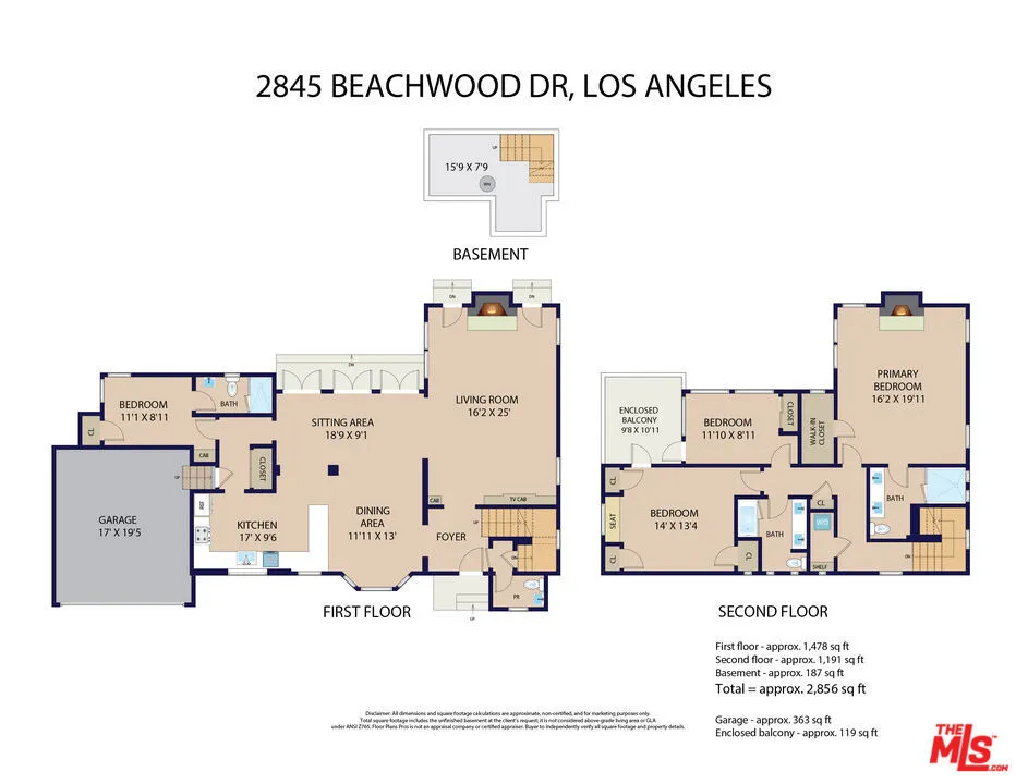 2845 Beachwood Drive Los Angeles, CA 90068
