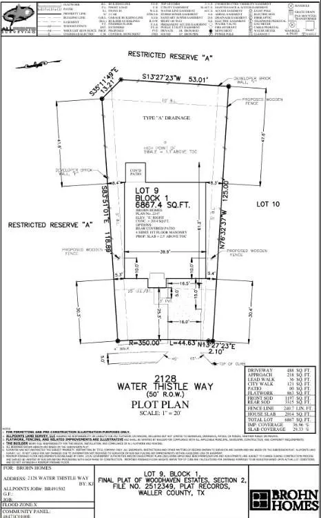 2128 Water Thistle Way Waller, TX 77484