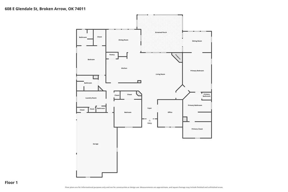 608 E Glendale Street Broken Arrow, OK 74011