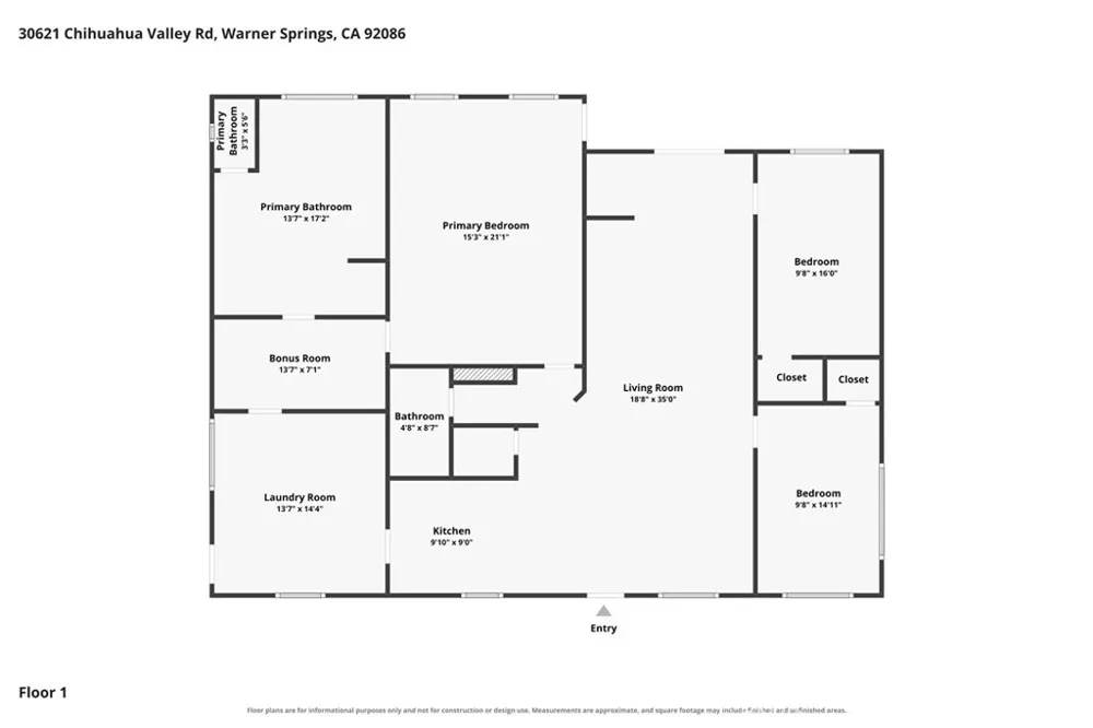 30621 Chihuahua Valley Warner Springs, CA 92086