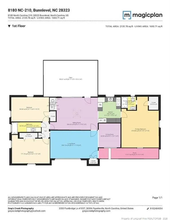 8220 NC 210 S Bunnlevel, NC 28323
