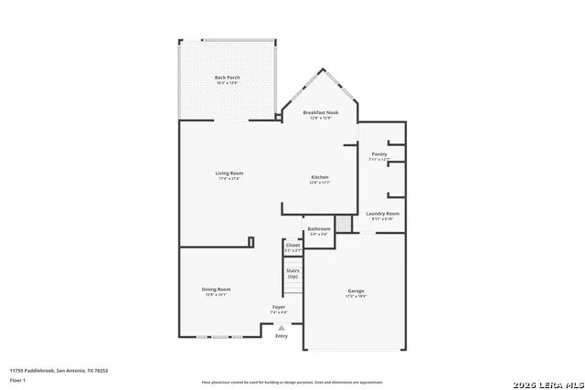 11759 Paddlebrook San Antonio, TX 78253