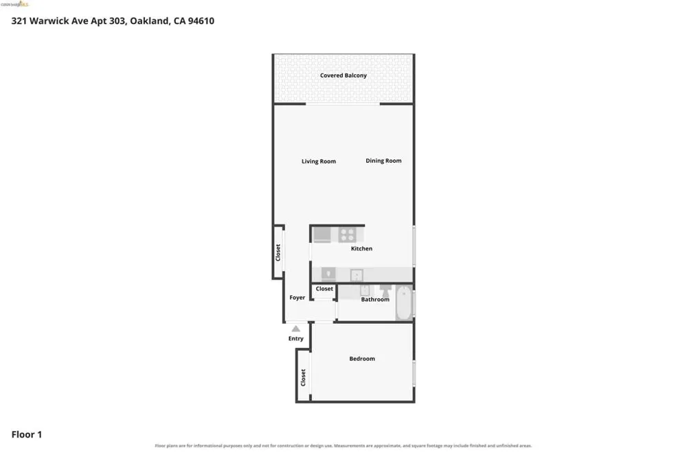 321 Warwick Ave #303 Oakland, CA 94610