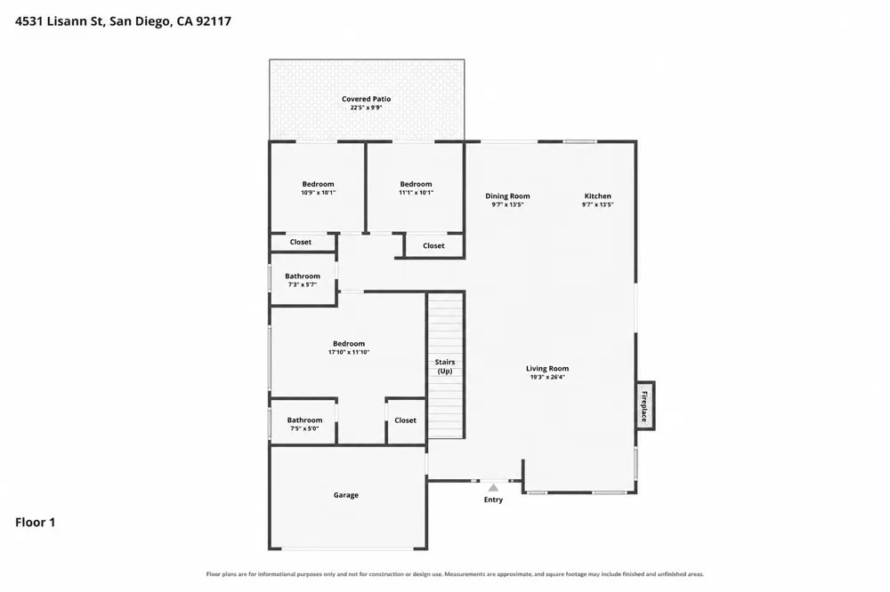 4531 Lisann St San Diego, CA 92117