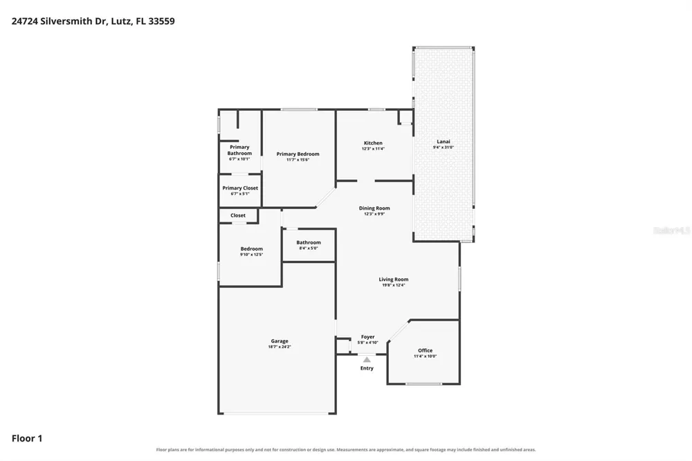 24724 SILVERSMITH DRIVE Lutz, FL 33559
