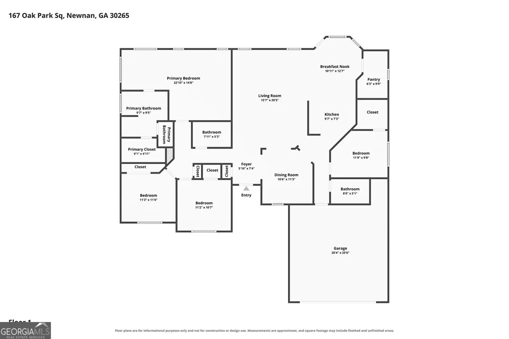 167 Oak Park SQ Newnan, GA 30265