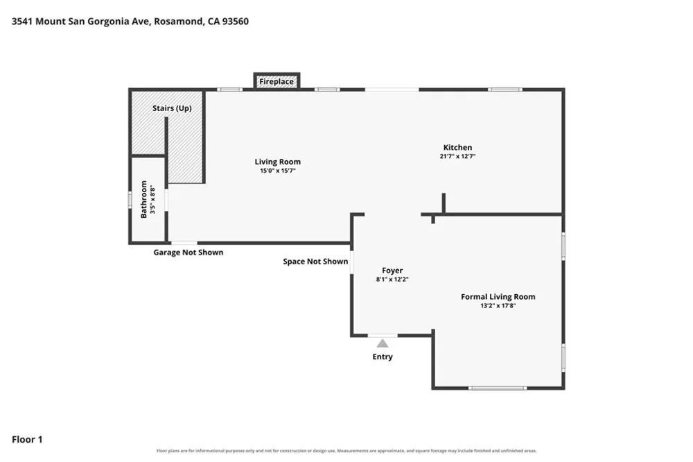 3541 Mt San Gorgonia Avenue Rosamond, CA 93560