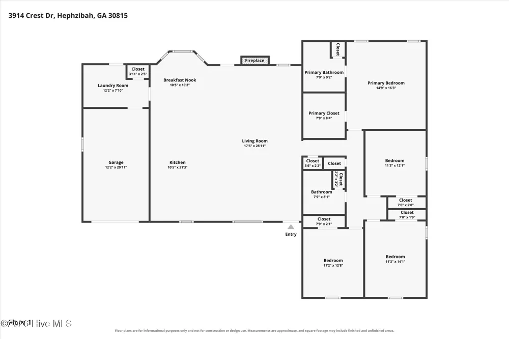 3914 Crest Drive Hephzibah, GA 30815