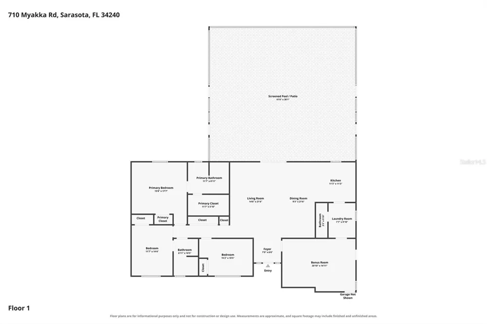 710 MYAKKA RD Sarasota, FL 34240