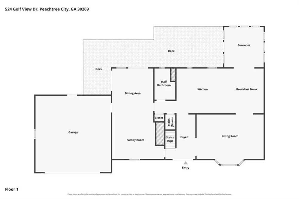 524 Golfview Dr Peachtree City, GA 30269