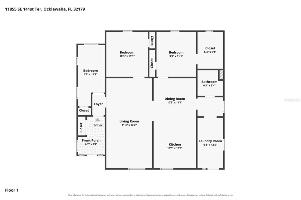 11855 SE 141ST TERRACE Ocklawaha, FL 32179