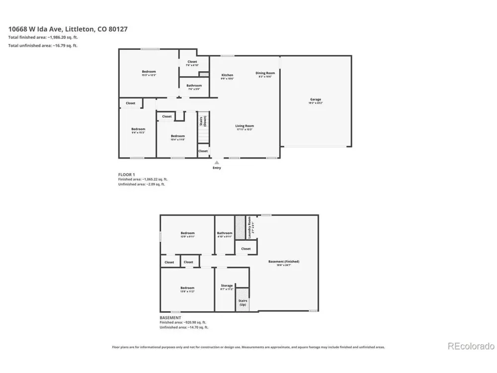 10668 W Ida Avenue Littleton, CO 80127