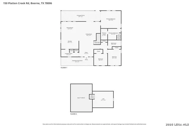 150 PLATTEN CREEK RD Boerne, TX 78006