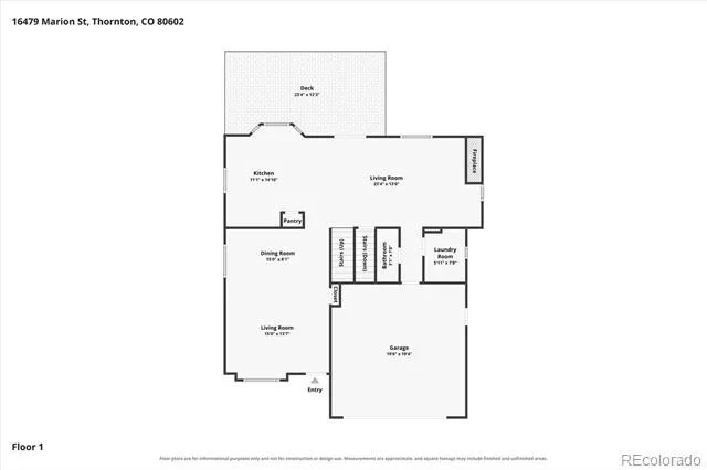 16479 Marion Street Thornton, CO 80602