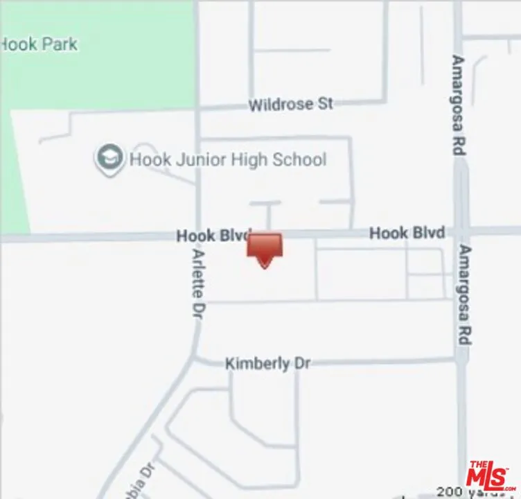 Hook Boulevard Victorville, CA 92394