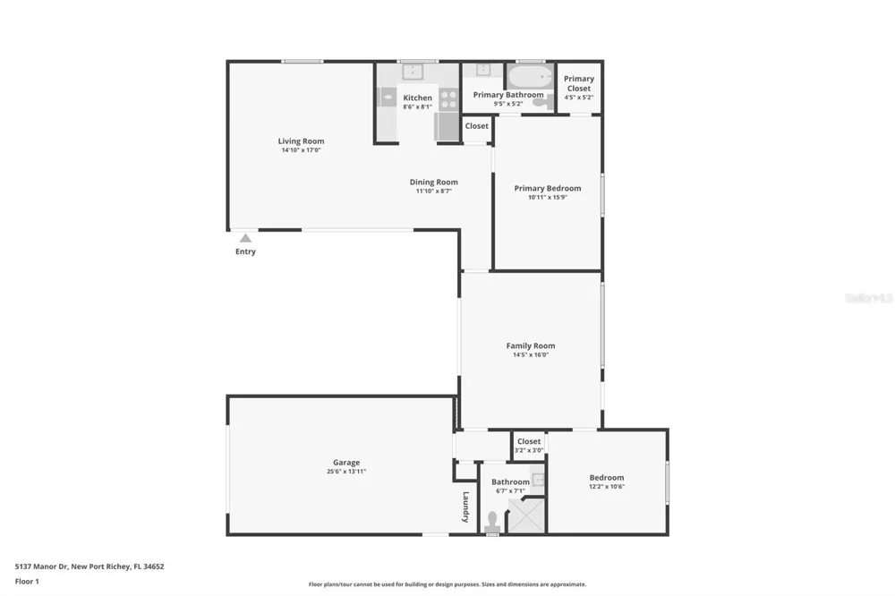 5137 MANOR DRIVE New Port Richey, FL 34652