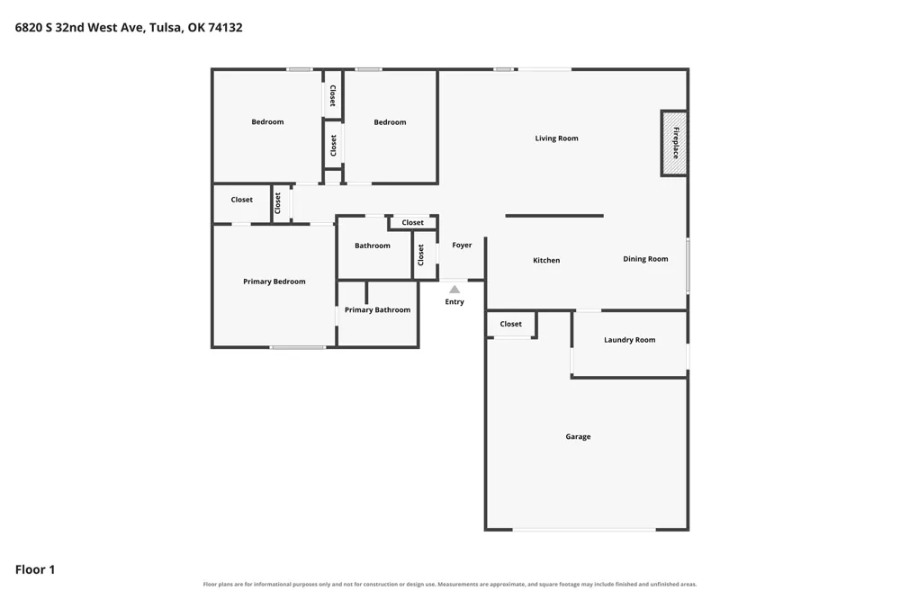 6820 S 32nd West Avenue Tulsa, OK 74132