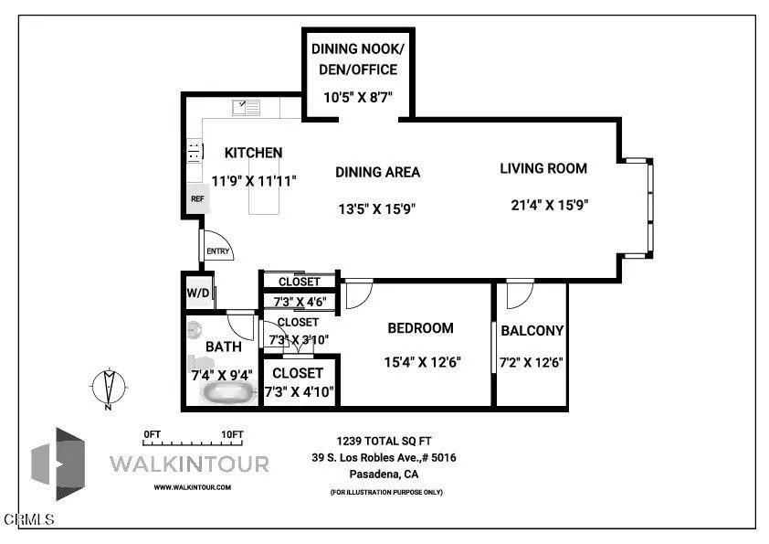 39 S Los Robles Avenue #5016 Pasadena, CA 91101