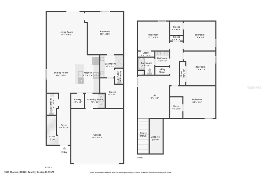 9663 CHANNING HILL DRIVE Sun City Center, FL 33573