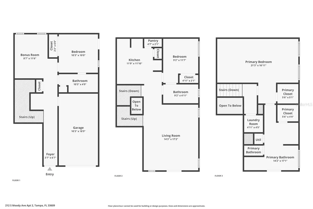 212 S MOODY AVENUE #2 Tampa, FL 33609