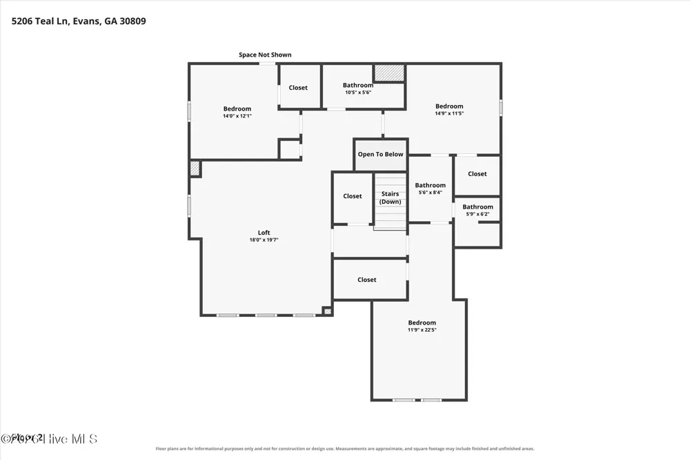 5206 Teal Lane Evans, GA 30809