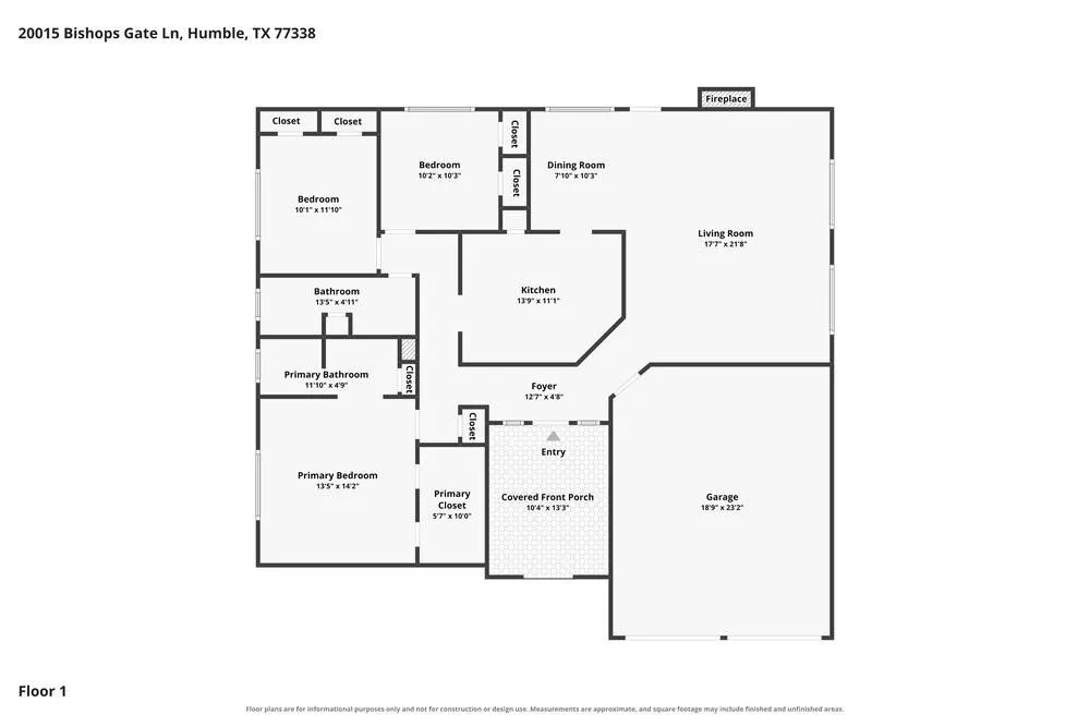20015 Bishops Gate Lane Humble, TX 77338