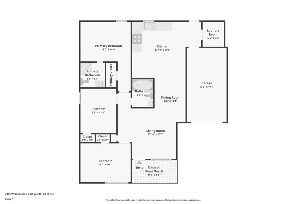 3455 W Boyce Avenue Fort Worth, TX 76133